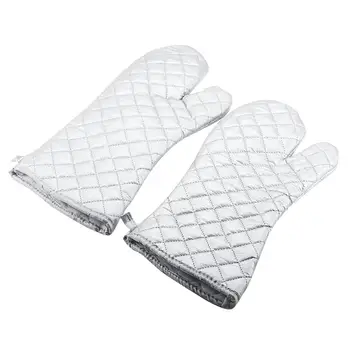 

1Pcs Cotton Oven Glove Heatproof Mitten Kitchen Cooking Microwave Oven Mitt Non-slip Glove Thickening