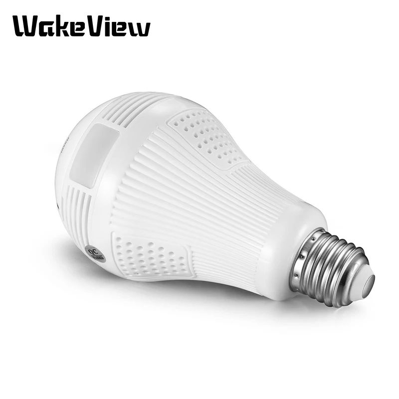 WakeView 1.3MP/2MP/3MP WiFi интеллектуальная панорамная камера лампа рыбий глаз охранная CCTV