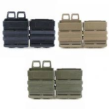FIRECLUB открытый FMA Fastmag Тактический 5,56 жилет аксессуар сумка Средний жилет Аксессуар Коробка двойной быстрый зажим коробка