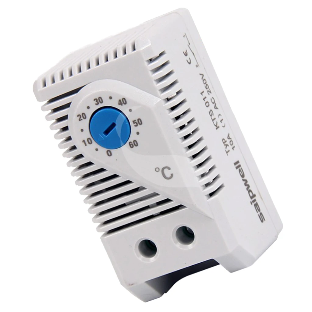 0~60 Degree Mechanical Thermostat Adjustable Temp Sensor Controller Switch