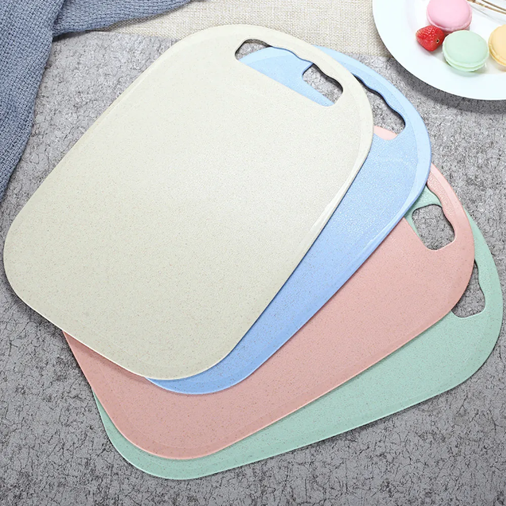

Kitchen Plastic Vegetable Fruits Meats Bread Cutting board Outdoor Camping Food Cutting Board Non-slip kitchen Chopping Blocks