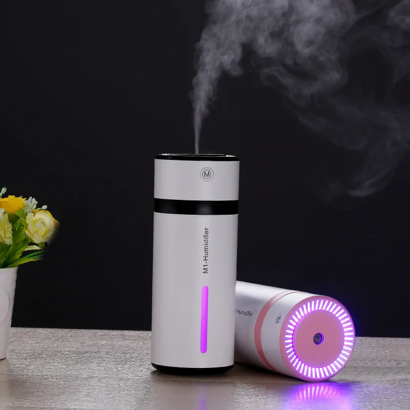 

M1 Humidifier Small Night Lamp USB Humidifier Air Purification Creative Car Mounted Small Humidifier Desktop Bedroom Humidificat
