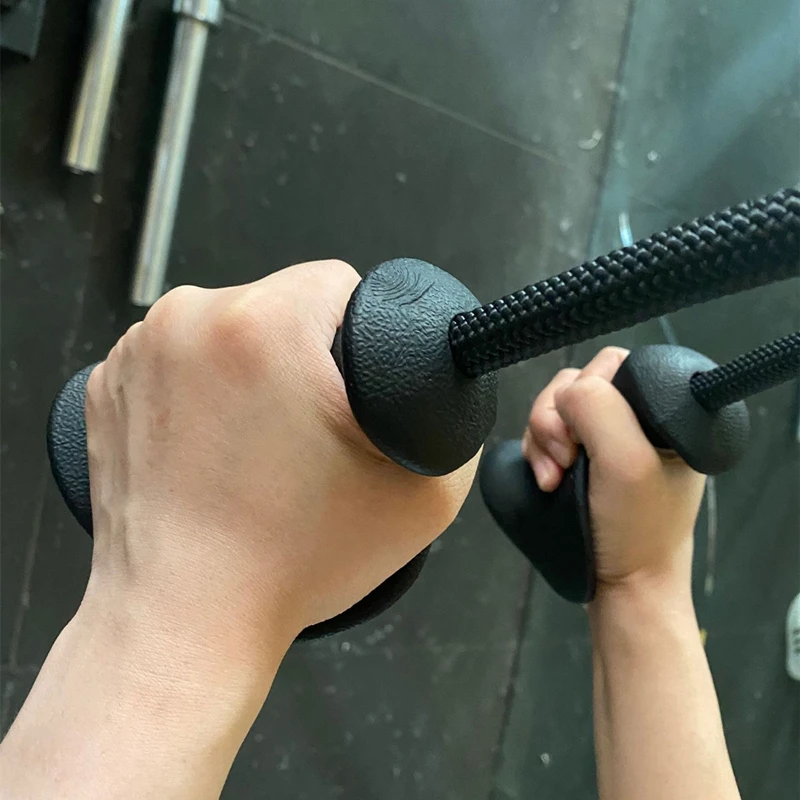 Ergonomic Triceps Rope Easy to Grip Non-Slip Heavy Duty Pull Down Handle DIY Pulley Cable Attachment Gym Upgraded Workout Bar fitness workout handle fitness cable pulley fitness pulley cable fitness pulley gym workout rope