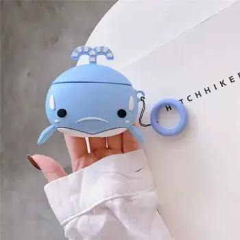 

Whale Soft Silicone Protective Case With Carabiner for Huawei FreeBuds 3 Protective Case