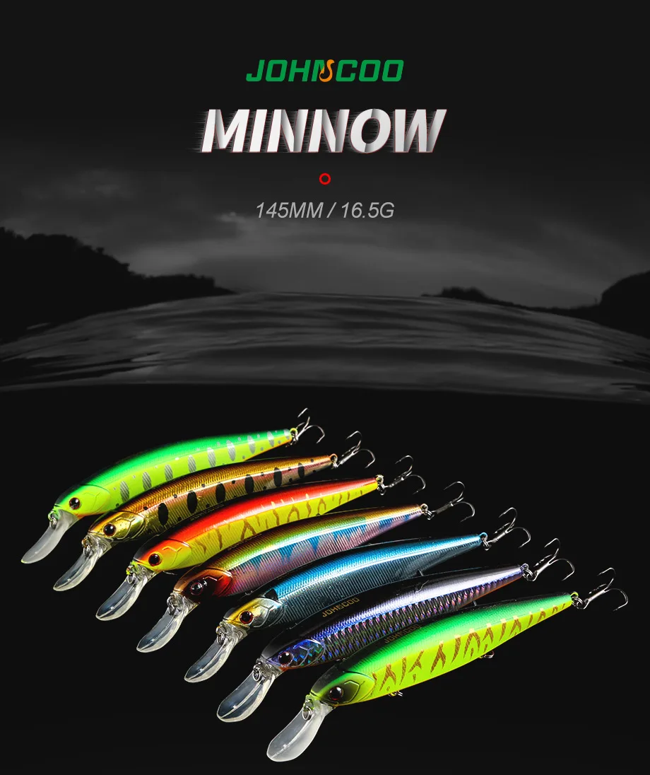 Приманка тяжелая приманка медленная Тонущая Mino Lure Long Shot стиль 14,5 см 16,5 г лазерное покрытие