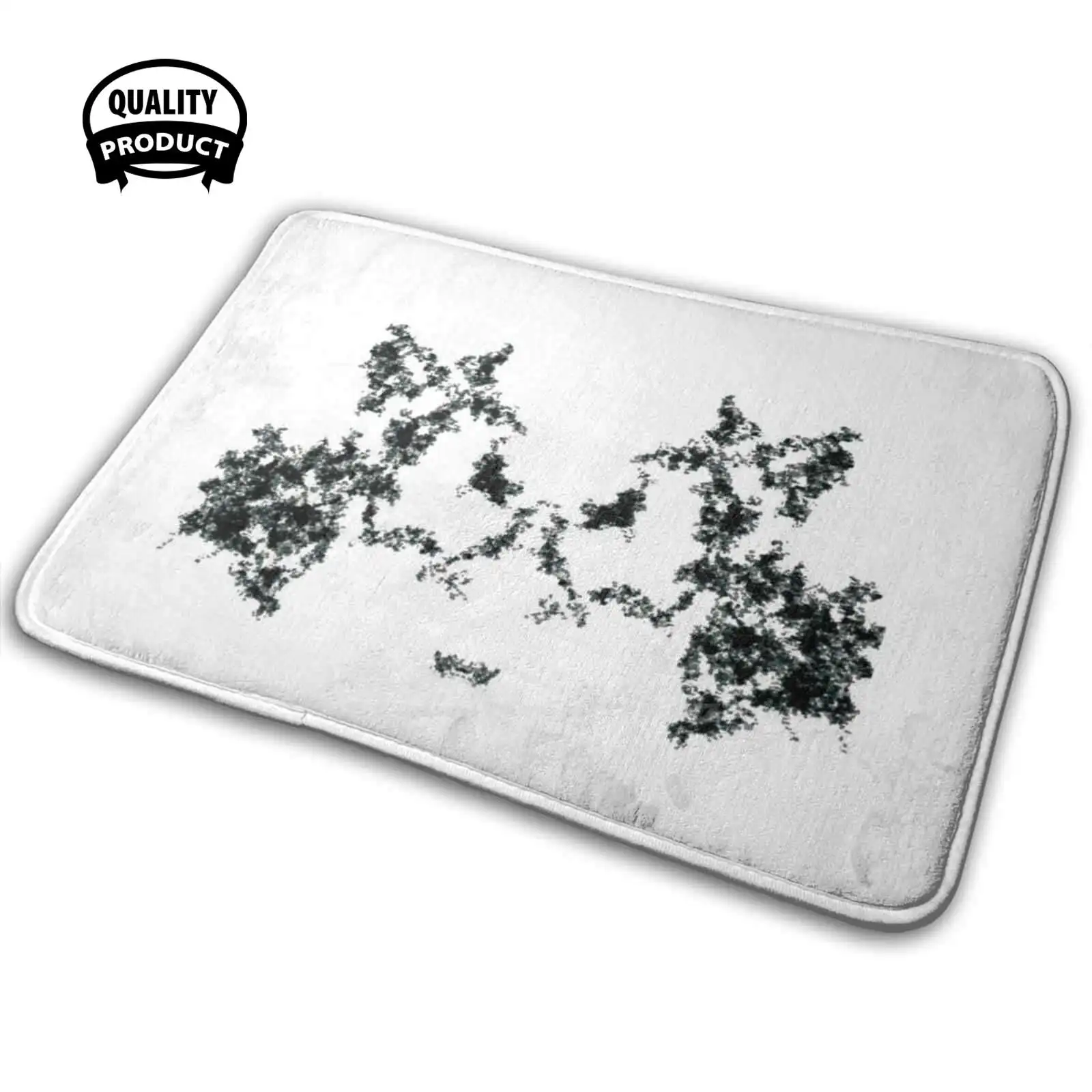 Rorschach # 1 Comfortable Door Mat Rug Carpet Cushion Test Inkblot Ink Stain Watchmen | Дом и сад