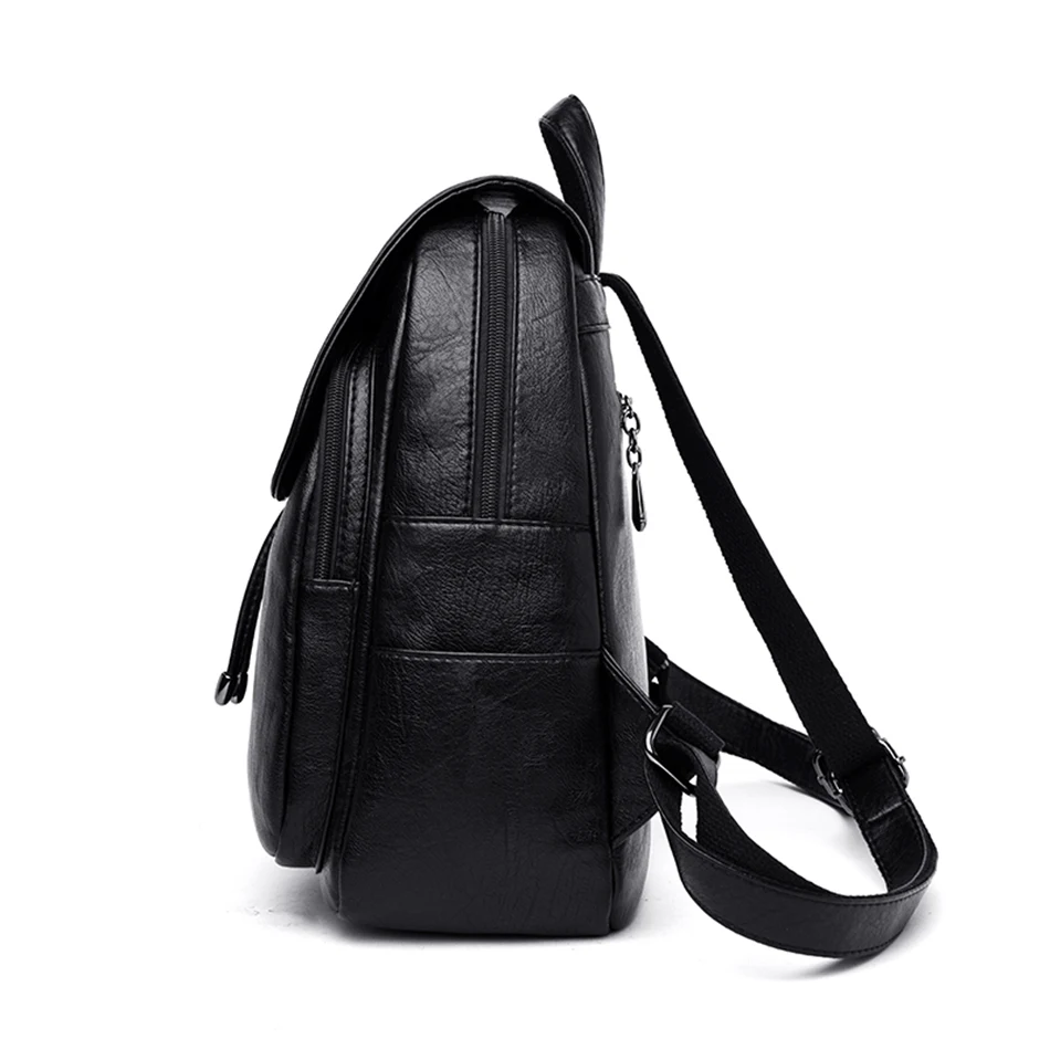 Рюкзак из мягкой кожи на шнурке Mochila Feminina, женский рюкзак, качественный рюкзак, школьные сумки для девочек-подростков, Sac A Dos Femme