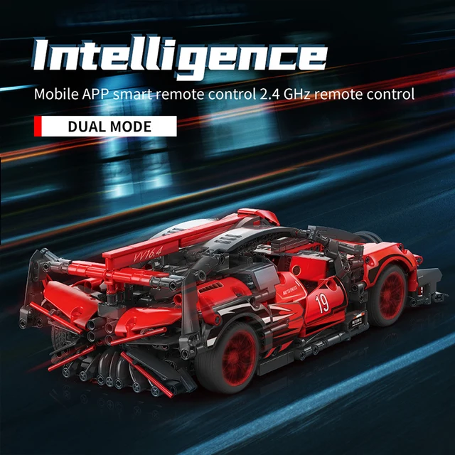 Technical Super Sport Car Assembly Set Building Blocks Expert Racing Speed Vehicle Model Bricks Moc Toys for Boys Festival Gifts 4