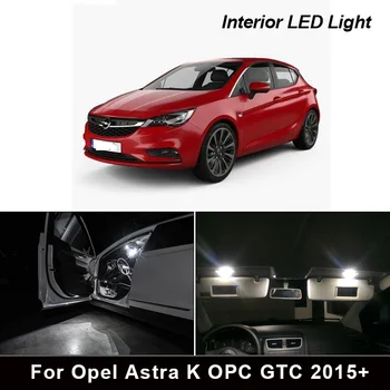 

13x Error free for Vauxhall Accessories for Opel Astra K OPC GTC LED Interior dome map Lights bulb Kit (2015+)