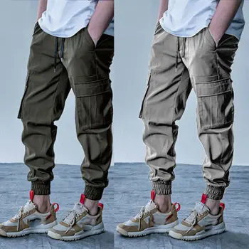 

Men Tactical Cargo Pants Harajuku Joggers Harem Hip Hop Sweatpant Trousers