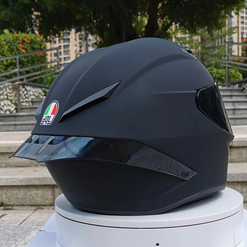 Шлем для мотокросса с полным лицом, шлем для мотокросса, новинка, шлем из АБС-материала, DGLWnter, шлем с большим хвостом