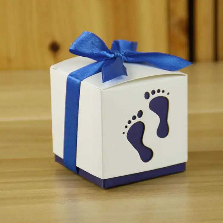 100 шт. подарочные коробки для детских конфет на день рождения для крещения и крещения, Подарочная коробка Anniversaire Enfant - Цвет: 4