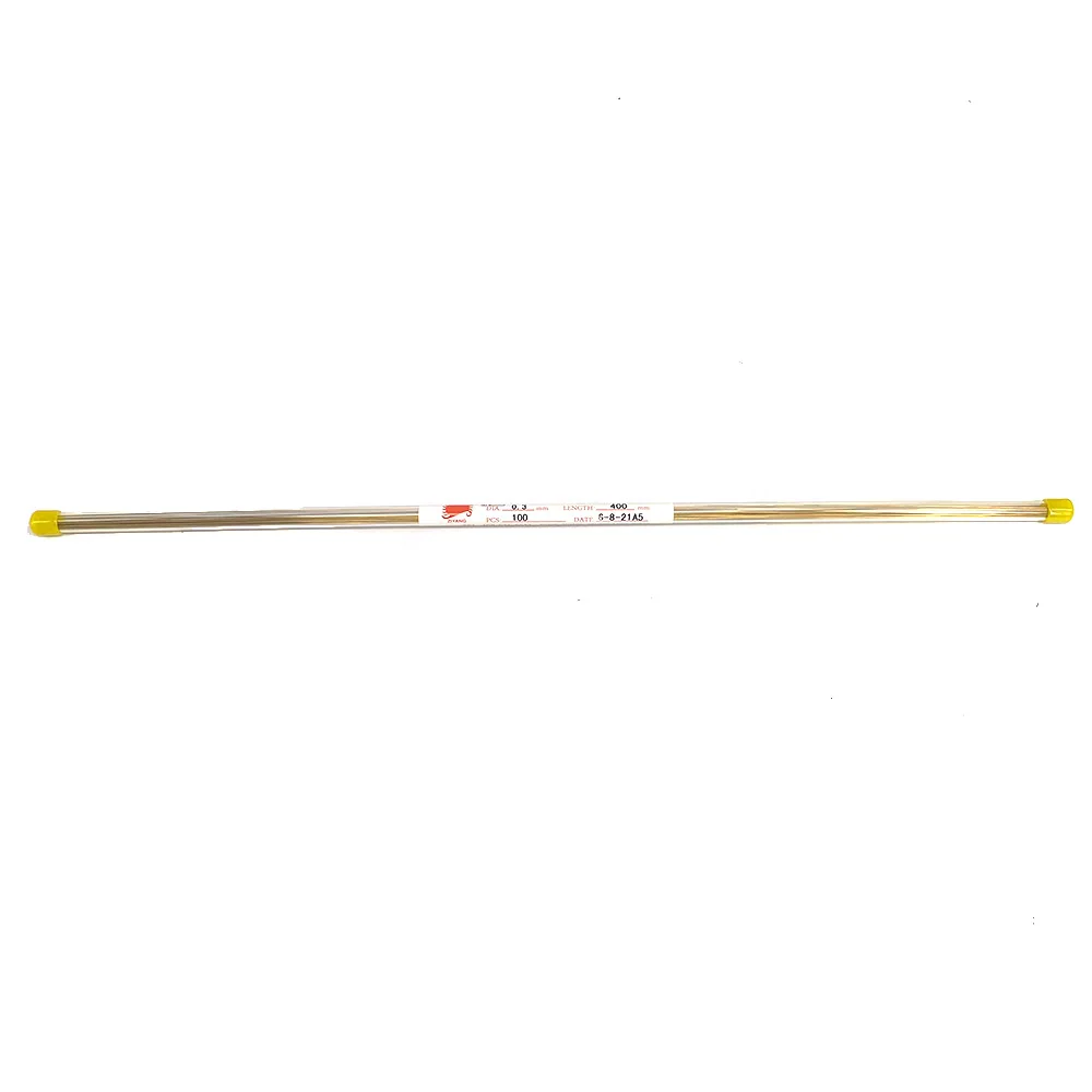 Brass Electrode Tube OD0.3*400mm Ziyang Single Hole for EDM Drilling Machine