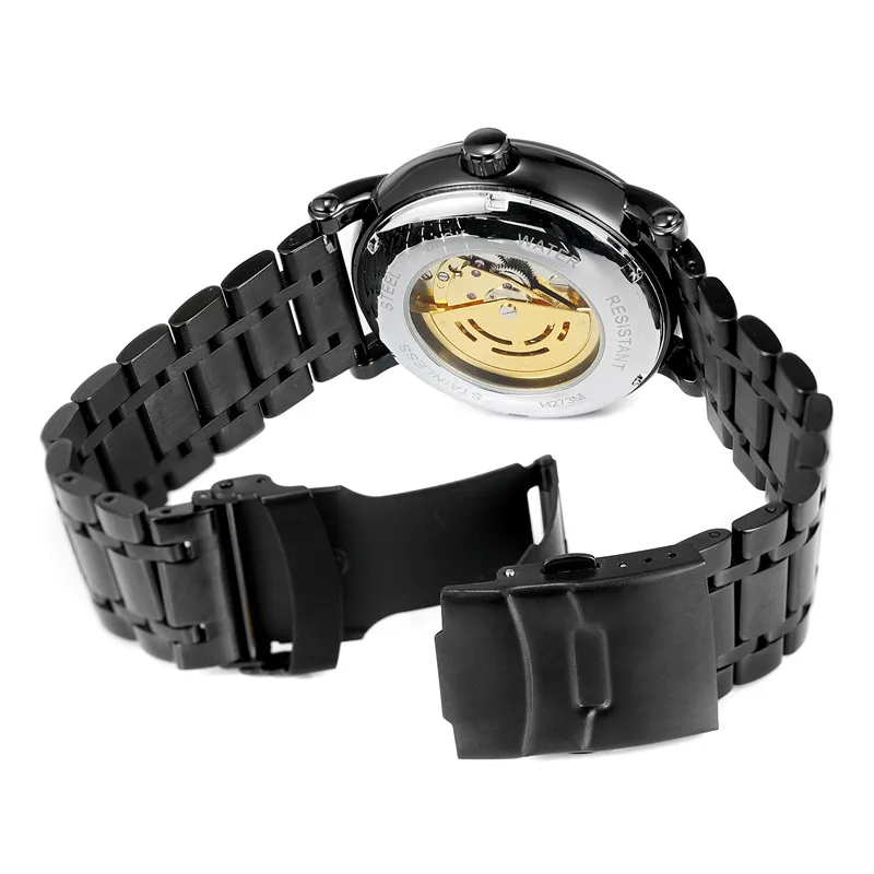 Часы наручные WINNER Мужские механические брендовые Роскошные в стиле милитари