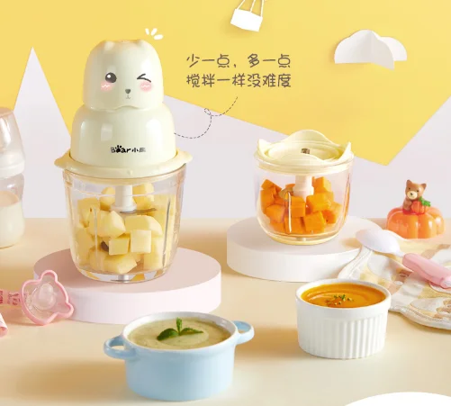 Multifunctional infant household mud grinding auxiliary food processor J03