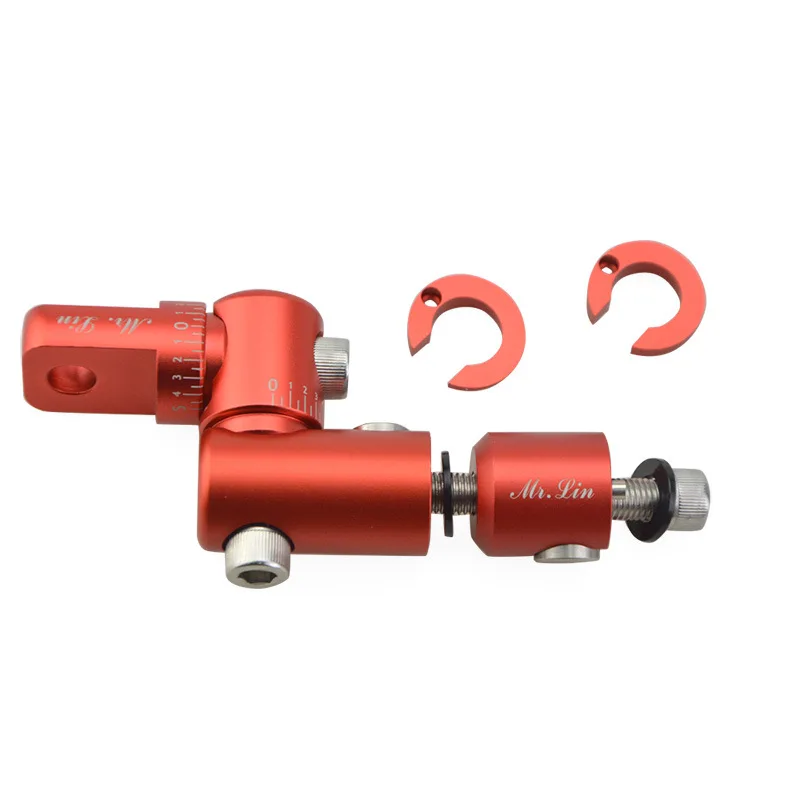 

Archery V Bar Adjustable Single Sided V Bar Compound Bow Adapter Shock Absorption Stabilizer Shooting Hunting Accessories