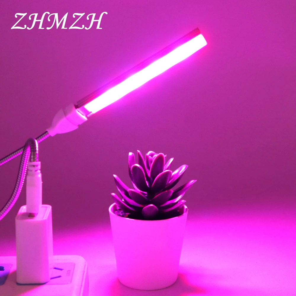 Dc5v Led Plant Growing Lamp Usb Red Blue Hydroponic Grow Light 4.5w Portable Convenient Led Full Spectrum Phyto Growth Lamp - Growing Lamps - AliExpress