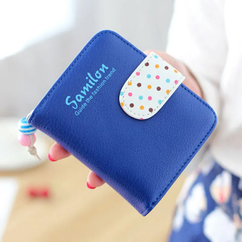 

Short Wallet Female Small Long Cute Zipper Card Bag Small Coin Wallet