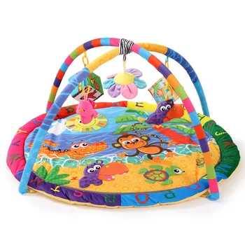 

Fun Beach Monkey Cartoon Baby Toy Baby Play Mats Indoor Baby Kids Educational Play Gym Blanket Sports Crawling Pads