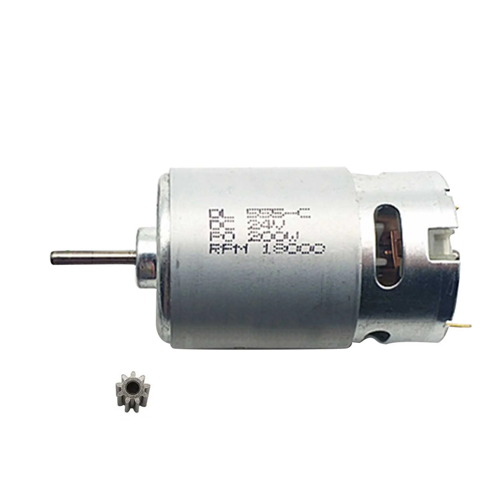 18000/20000 rpm Metal DL 555C 24V 200W Motors for Children Electric