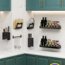 Кухонные стеллажи настенная посуда для хранения, держатель для миски, держатель для крышек посуды, разделочный блок, держатель для ножей разделочная доска палочка для еды