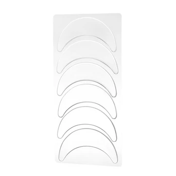 

5pcs Self Adhesive Nasolabial Folds Anti-aging Reusable Silicone Neck Eye Anti Wrinkle Facial Pad Travel Transparent Home