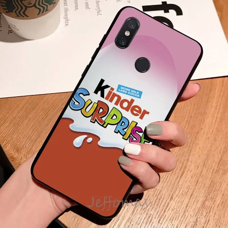 New Trolly egg KINDER JOY Surprise Phone Case For Xiaomi Redmi 4x 5 plus 6A 7 7A 8 mi8 8lite 9 note 4 5 7 8 pro 