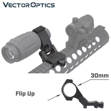 Векторное оптическое 30 мм откидное в сторону стальное кольцо для крепления Пикатинни