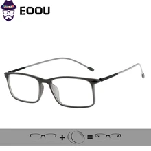 Квадратные женские мужские TR90 дизайнерские очки для близорукости очки оправа power очки по назначению линзы