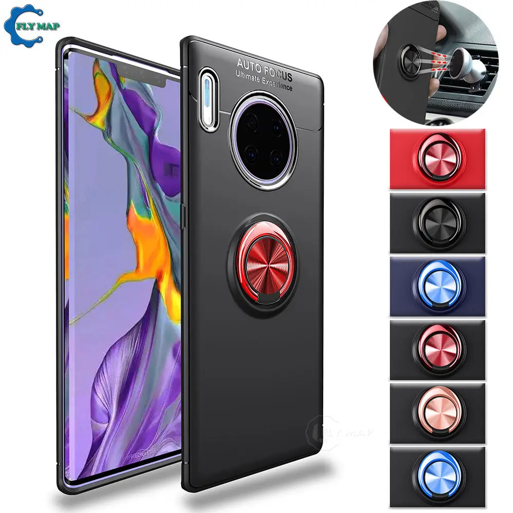 

Silicone Case for Huawei Mate 30 Pro 30Pro Invisible Bracket Phone Cover for Huawei Mate30 Pro LIO-AL00 LIO AL00 TL00 Coque