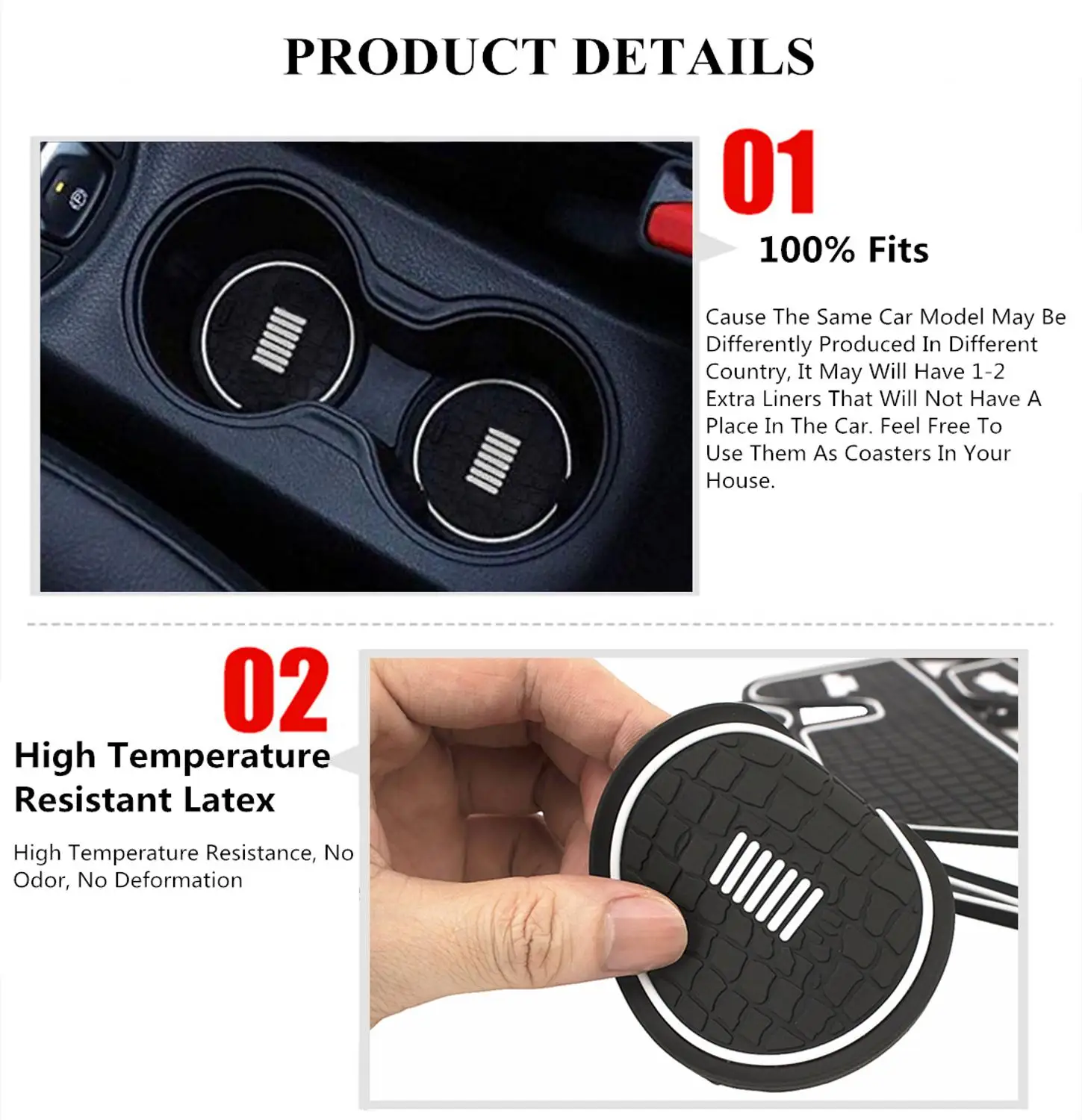 Car Door Slot Shockproof Mats for 2017 2018 2019 Jeep Compass Interior Accessories Water Cup Holder Armrest Box Antidust Pad Mat Car Door Slot Shockproof Mats for 2017 2018 2019 Jeep Compass Interior Accessories Water Cup Holder Armrest Box Antidust Pad Mat