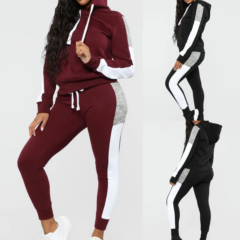 womens hoodie tracksuit