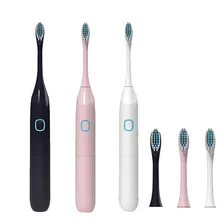 1 набор, портативная электрическая зубная щетка, гигиена полости рта, электрический массаж, уход за зубами, чистота, 2 шт., глубокий очиститель