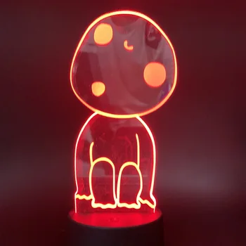 

3D Lamp Ghost princess for Children Bedroom Night Light Lamp Color Changing Ghost princess Nightlight For Kids Led Night Light