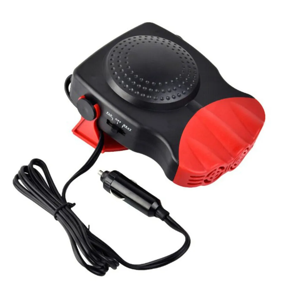 12V 150W фары для автомобилей Грузовик Авто нагреватель горячей высокоэффективным вентилятором серьезно ветрового окна влагоуловитель стекол приведенный в действие 12V сигареты l i g h ter