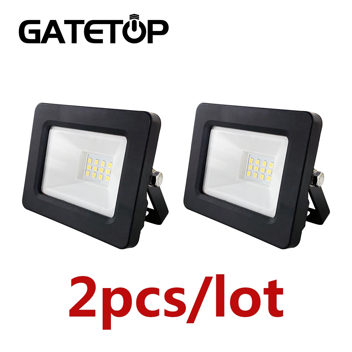 10w Floodlight Ip65 Dust-proof Waterproof Outdoor Led Light 220-240v High Lumen For Garden Courtyard Street