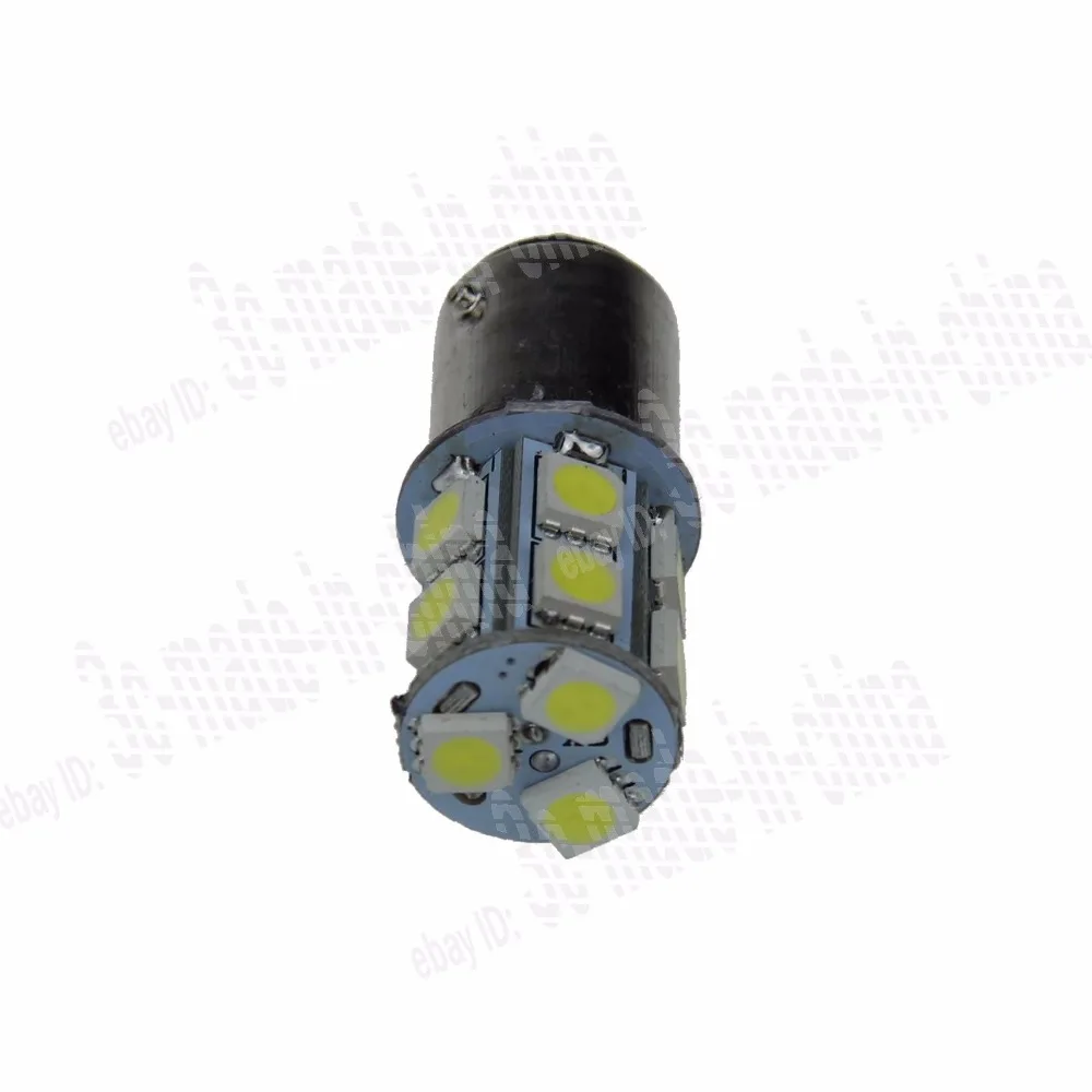 2 шт. светодиодные лампы BAY15D P21/5W 1157 13 5050 SMD с теплым белым светом 12 В 24 В|Сигнальная