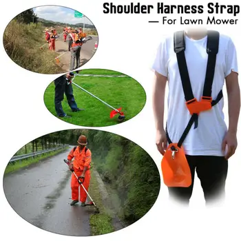 

Adjustable Dual Shoulder Harness Strap Belt Grass Brush Cutter Trimmer Strimmer