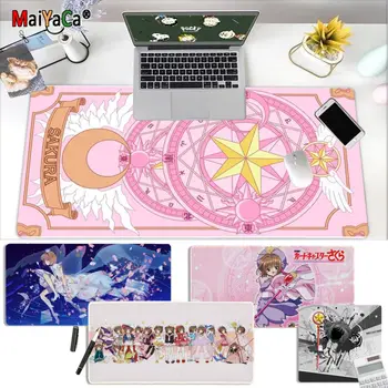

MaiYaCa My Favorite Anime Cardcaptor Sakura Gaming Player desk laptop Rubber Mouse Mat Free Shipping Large Mouse Pad