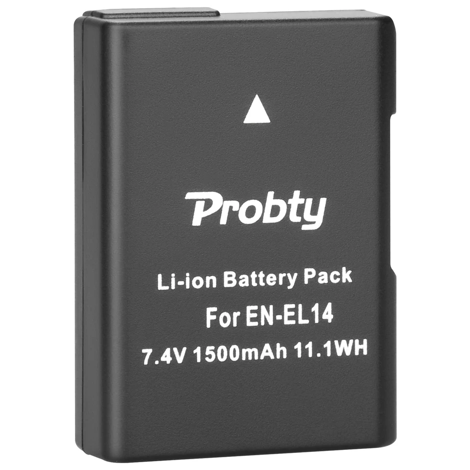 Probty EN-EL14 ENEL14充電式バッテリーニコンcoolpix P7000 P7100