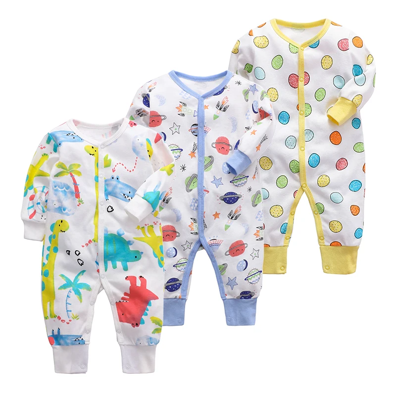 Одежда для сна для новорожденных; одеяло для маленьких мальчиков и девочек; пижама с длинными рукавами для малышей 3, 6, 9, 12, 18, 24 месяцев; детская пижама
