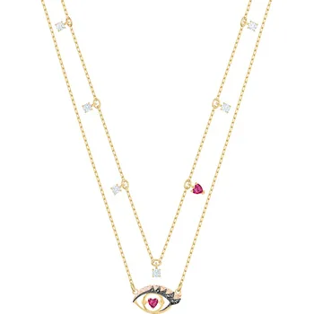 

2020 New Fashion Charm Pure 925 Silver Original 1:1 Copy, Mysterious Element Lucky Guardian Necklace Female Luxury Jewelry Gifts