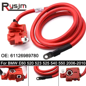 

OE 61126989780 Car Auto Positive Battery Cable For BMW E60 520 523 525 540 550 2006-2010 Car Accessories Installation Red