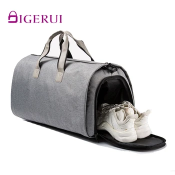 

DIGERUI Solid Color Oxford Cloth Men's Suit Bag Storage Bag Good Quality Men Business Travel Large Capacity Folding Suit Bag