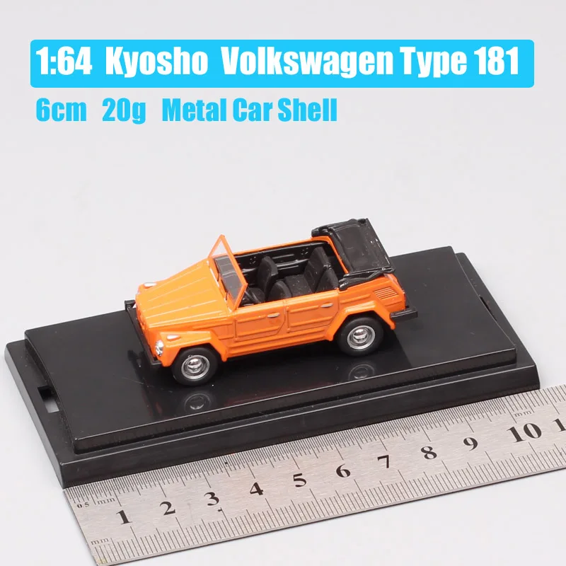 1/64 шкала kyosho vw Тип 181 kurierwgen трансформер военный металлический Diecasts и игрушечный автомобиль Реплика модель для вентилятор-коллектор - Цвет: vw type 181