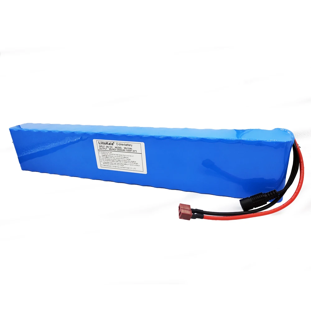 LiitoKala 36 v 10Ah 10S4P 18650 аккумуляторная батарея модифицированные велосипеды для