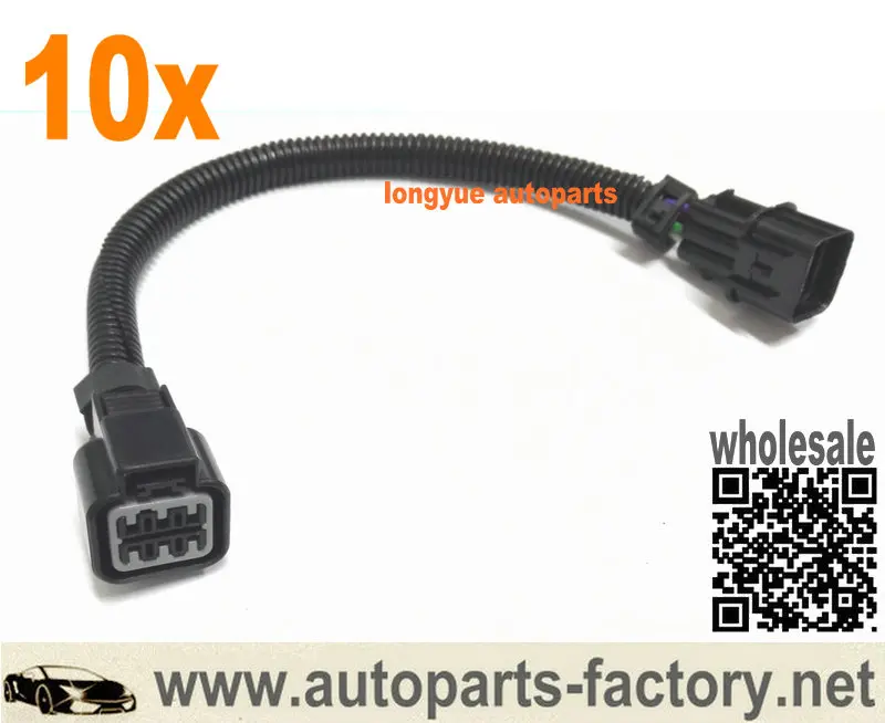 

longyue 10pcs Harness Adapter For 1GB Throttle Body for 1GA ISC / IACV