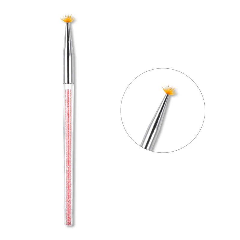 ROSALIND ногтей кисточки для маникюра дизайн набор инструментов нужна лампа гель акриловое покрытие для щеток ручка дизайн ногтей кисть для рисования - Цвет: N5297-04