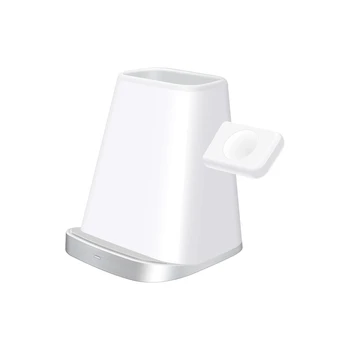 

3 in 1 Car Charger Cup for Apple Watch netic Charger IPhone 11 Plus X XR XS Fast QI Wireless Charger for Samsung S9 S