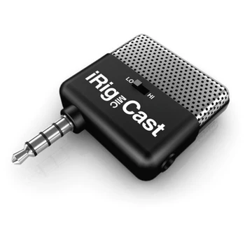 

IK Multimedia, iRig Mic Cast, compact microphone for iOS and Android devices